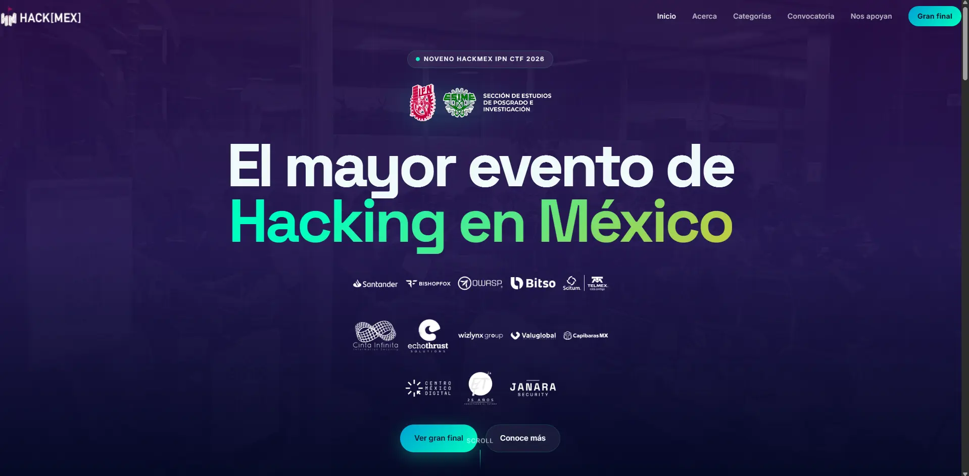 HACKMEX IPN CTF 2026 — Final